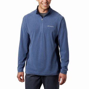 Columbia Klamath Range™ II Half Zip Skinna Pullover Herr Marinblå (DCOGK4129)